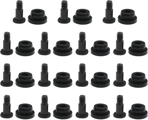 15 PCS HDD Mounting Screws Hard Disk Drive Screws and Rubber Shock Absorber Washer Kit PC Hard Drive Installation Accessories for 2.5-Inch HDD SSD Computer Case (2.5 inch) in Kuwait
