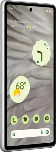 Google Pixel 7a - Unlocked Android Cell Phone with Wide Angle Lens and 24-Hour Battery - 128 GB - Snow (Renewed) in Saudi Arabia