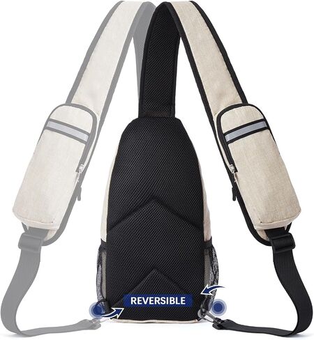 BOSTANTEN Sling Bag, Crossbody Backpack RFID Shoulder Chest Bag for Men Women Travel Hiking Casual Daypack in Saudi Arabia