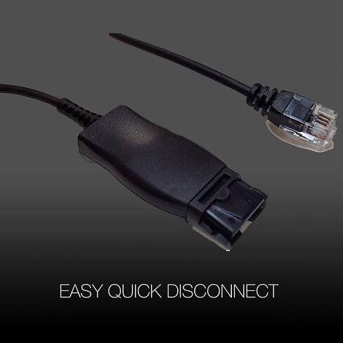 سلك هاتف لهواتف Avaya IP وسماعات Poly Plantronics Encore وEncorePro وHW - للاستخدام مع هواتف Avaya فقط - J129، J139، J169، J179 1608، 1616، 9610، 9620، 9620L، 9620C، 9630، 9630G in Saudi Arabia