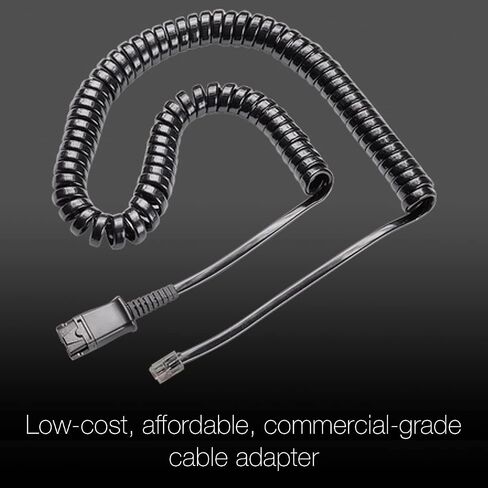سلك هاتف لهواتف Avaya IP وسماعات Poly Plantronics Encore وEncorePro وHW - للاستخدام مع هواتف Avaya فقط - J129، J139، J169، J179 1608، 1616، 9610، 9620، 9620L، 9620C، 9630، 9630G in Saudi Arabia