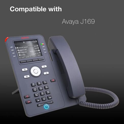 سلك هاتف لهواتف Avaya IP وسماعات Poly Plantronics Encore وEncorePro وHW - للاستخدام مع هواتف Avaya فقط - J129، J139، J169، J179 1608، 1616، 9610، 9620، 9620L، 9620C، 9630، 9630G in Saudi Arabia