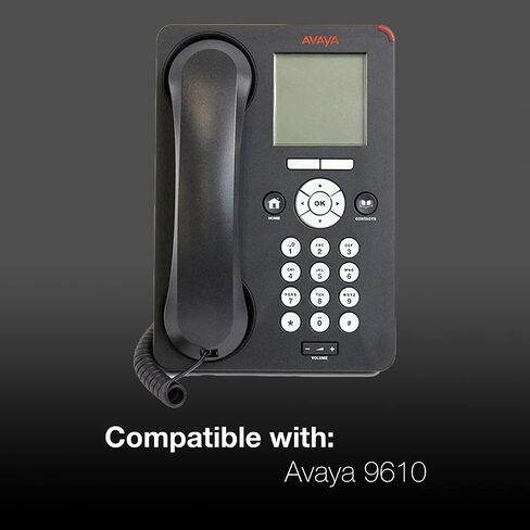 سلك هاتف لهواتف Avaya IP وسماعات Poly Plantronics Encore وEncorePro وHW - للاستخدام مع هواتف Avaya فقط - J129، J139، J169، J179 1608، 1616، 9610، 9620، 9620L، 9620C، 9630، 9630G in Saudi Arabia