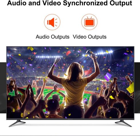 محول RCA إلى HDMI، محول AV إلى HDMI، محول صوت فيديو CVBS مركب صغير 1080P، متوافق مع كاميرا N64 Wii PS2 Xbox VHS VCR DVD، يدعم PAL/NTSC مع كابل طاقة USB in Kuwait