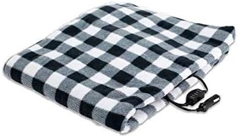 Treksafe 12V Heated Blanket - car/Truck, high/Low Temperature, Warm and Comfortable in Saudi Arabia