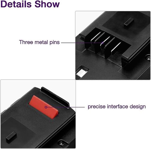 2 Pack 3.8Ah 18 Volt HPB18 Replacement Battery Compatible with Black and Decker 18V HPB18 HPB18-OPE 244760-00 A1718 FS18FL FSB18 Firestorm Black and Decker 18 Volt Battery in Saudi Arabia