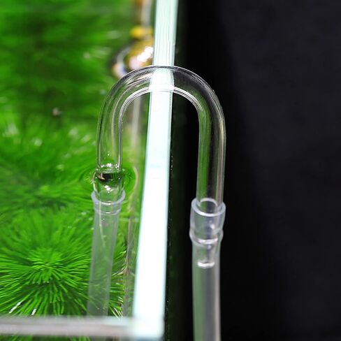 Bilindasly Aquarium CO2 Diffuser Atomizer U Shape Fish Tank CO2 Regulator Check Glass Disc Supply Accessories for Aquarium Planted Tank with U-Shaped Tube,Check Valve, Suction Cup in Saudi Arabia