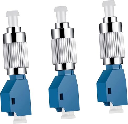 3 pcs Visual Fault Locator Adapter FC Male to LC Female Adapter Optic Fiber Convertor Single Mode 9/125um Hybrid Optical Adapter Adapter Fiber Optical UPC Adapter Coupler in Saudi Arabia
