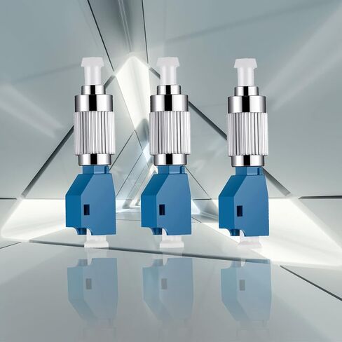 3 pcs Visual Fault Locator Adapter FC Male to LC Female Adapter Optic Fiber Convertor Single Mode 9/125um Hybrid Optical Adapter Adapter Fiber Optical UPC Adapter Coupler in Saudi Arabia