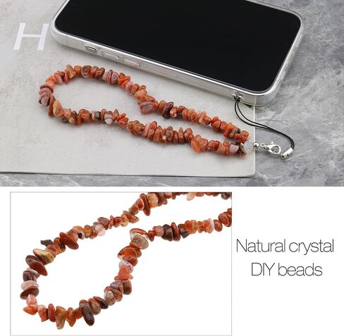 Create idea 2PCS Mobile Phone Beads Lanyard Phone Charm Crystal Bead Hand Wrist Strap Bracelet for Keychains U Disk Handbag Decoration (Red & Green) in Saudi Arabia