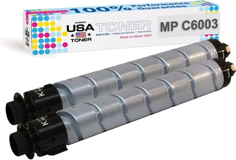 MADE IN USA TONER Compatible Replacement for Ricoh MP C6003 MP C4503 MP C5503 MPC6004 841849 841851 841852 841850 (Black, Cyan, Yellow, Magenta, 4 Pack) in Saudi Arabia