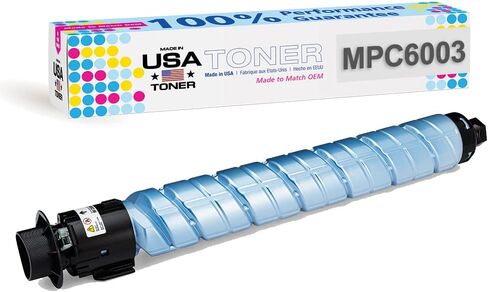 MADE IN USA TONER Compatible Replacement for Ricoh MP C6003 MP C4503 MP C5503 MPC6004 841849 841851 841852 841850 (Black, Cyan, Yellow, Magenta, 4 Pack) in Saudi Arabia