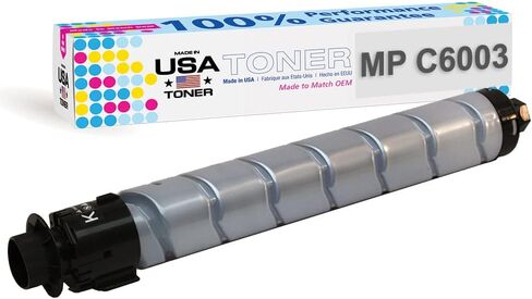 MADE IN USA TONER Compatible Replacement for Ricoh MP C6003 MP C4503 MP C5503 MPC6004 841849 841851 841852 841850 (Black, Cyan, Yellow, Magenta, 4 Pack) in Saudi Arabia