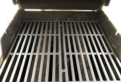 X Home 7638 Grill Grates Replacement for Weber Spirit 300 Series, E-310 E-330, Genesis Silver/Gold B & C Grill Replacement Parts, Cast Iron, 17.5 x 11.9 Inch, 2-Pack in Saudi Arabia