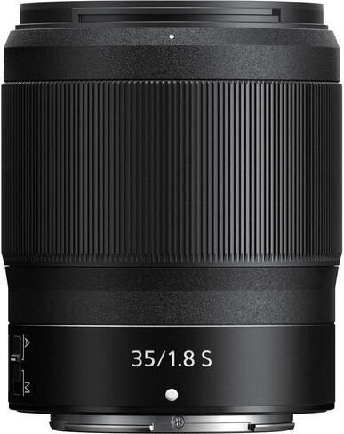 Nikon NIKKOR Z 35mm f/1.8 S Lens Z Cameras (20081) + 64GB Memory Card + Filter Kit + Backpack + Card Reader + Corel Photo Software + Flex Tripod + Cap Keeper + Cleaning Kit (Renewed) in Saudi Arabia