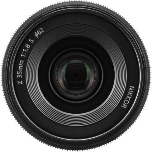 Nikon NIKKOR Z 35mm f/1.8 S Lens Z Cameras (20081) + 64GB Memory Card + Filter Kit + Backpack + Card Reader + Corel Photo Software + Flex Tripod + Cap Keeper + Cleaning Kit (Renewed) in Saudi Arabia