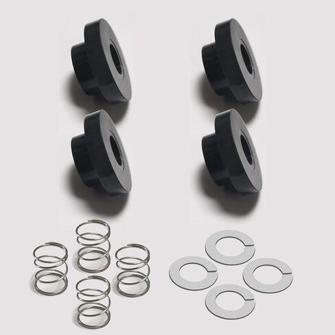 Upgrade Compatible with KA Tilt Head Mixers by DaapYoow.Rubber washers&Spring and Washer for KA Mixers(4 Sets),EPDM&Stainless Steel. in Saudi Arabia