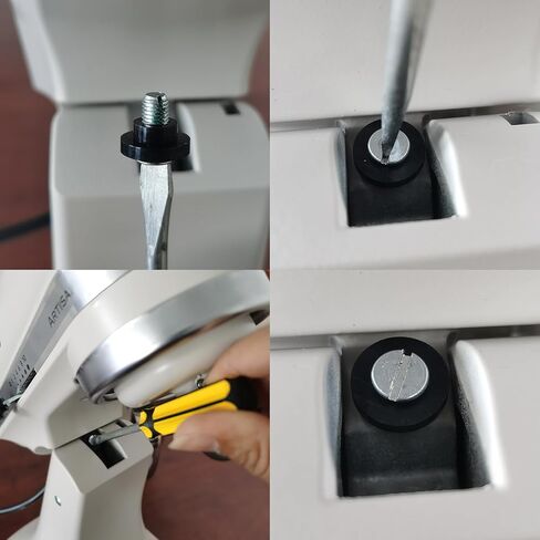 Upgrade Compatible with KA Tilt Head Mixers by DaapYoow.Rubber washers&Spring and Washer for KA Mixers(4 Sets),EPDM&Stainless Steel. in Saudi Arabia