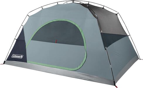 خيمة Coleman Skydome مع إعداد لمدة 5 دقائق، خيمة مقاومة للطقس 2/4/6/8 أشخاص مع ذبابة المطر، وحقيبة حمل ومساحة رأس أكبر بنسبة 20% من الخيام التقليدية in Saudi Arabia