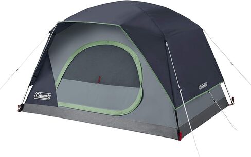 Coleman Skydome Tent with 5 Minute Setup, 2/4/6/8 Person Weatherproof Tent with Rainfly, Carry Bag & 20% More Headroom Than Traditional Tents in Kuwait