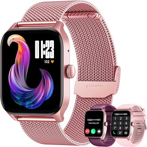 Smartwatch for Women Fitness Tracker Watch: Smart Watches for Women Android iOS Phones Make/Answer Call 1.83" Waterproof Digital Watches Heart Rate SpO2 Sleep Monitor 100+ Sport Mode Activity Tracker in Saudi Arabia