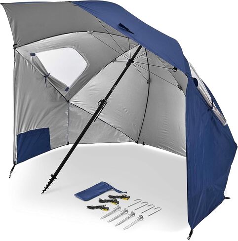 Sport-Brella Premiere XL UPF 50+ Umbrella Shelter for Sun and Rain Protection (9-Foot) in Saudi Arabia
