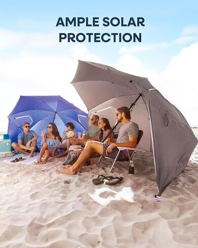 Sport-Brella Premiere XL UPF 50+ Umbrella Shelter for Sun and Rain Protection (9-Foot) in Saudi Arabia