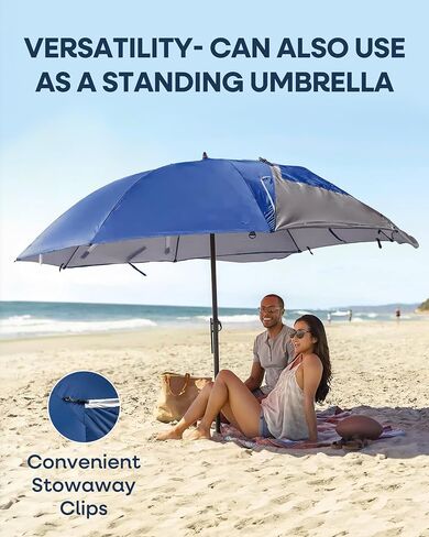 Sport-Brella Premiere XL UPF 50+ Umbrella Shelter for Sun and Rain Protection (9-Foot) in Saudi Arabia