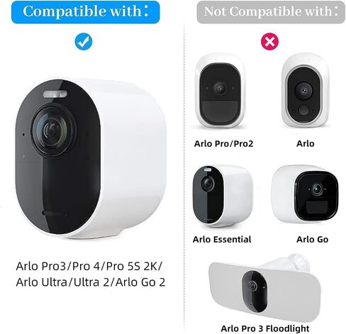 شاحن كاميرا Arlo خارجي وداخلي، قوة لـ Arlo Pro 3، Arlo Pro 4، Arlo Ultra، Arlo Ultra 2، كابل شحن طويل 16 قدم in Kuwait