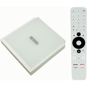 KM2 Plus Deluxe ATV Box Netflix 4K Android 11 TV Box Amlogic S905X4 4GB DDR4 32GB 2.4G&5G WiFi6 1000M-LAN BT5.0 Support Prime Video 4K HDR Box Compatible with Google