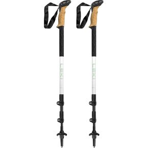 LEKI Cressida Cork Lite Premium Trekking Pole Pair
