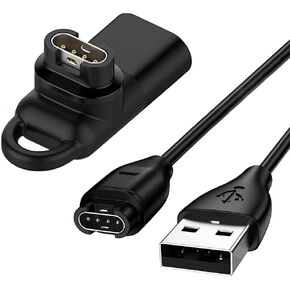 Threeeggs لكابل شاحن ساعة Garmin وموصل محول USB من النوع C، كابل شحن لساعة Fenix ​​7 6 Pro 5 Plus، Forerunner 965 955، Instinct 2، Venu 3 2S الذكية