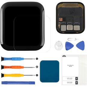 for Apple Watch Series 5/SE LCD Screen Replacement for Apple Watch Series 5/SE 40MM Display A2092 A2094 A2156 LCD Touch Screen Digitizer Assembly Replacement Repair Parts Kit