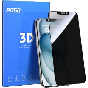 3D Privacy Screen Protector for iPhone 13 Pro,Anti-spy Tempered Glass Privacy Protector,Full Screen Coverage,Easy Installation,Case Friendly(6.1 Inch)