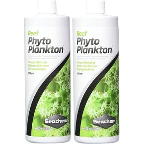 Seachem (2 Pack) Reef Phytoplankton, 500 mL / 16.9 fl. oz.
