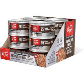 ORIJEN Chunks & Shreds Regional Red Entree, 3oz, (Pack of 12)