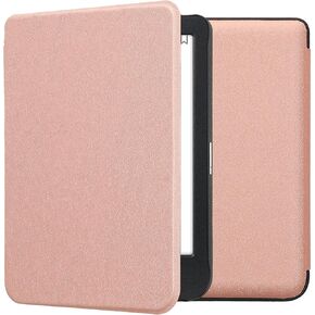 kwmobile Case Compatible with Kobo Clara BW/Colour Case - Cover for eReader with Magnetic Closure - Black