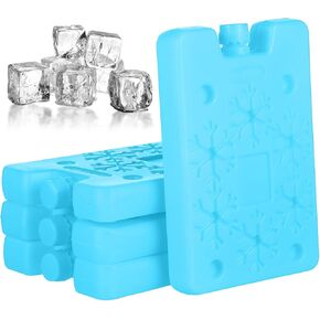Kisangel 4 Pcs Packs Ice Box Air Conditioner Fan Ice Blocks for Cooler Freezer Blocks Cooler Blocks Ice Pop Bags Ice Bag Pe