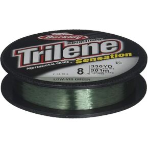 Berkley Trilene® Sensation, Low-Vis Green, 2lb | 0.9kg, Monofilament Fishing Line, Suitable for Freshwater Environments
