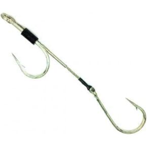 Lobo Lures 8/0 Big Game Double Hook Trolling Lure Rig 180 Degree Rigging