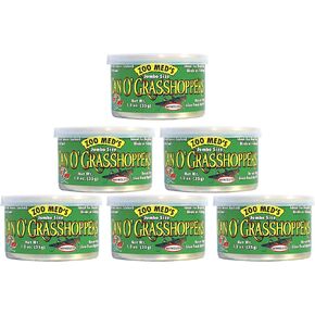 حديقة الحيوان ميد كان أو 'جامبو الحجم الجنادب، 1.2 أوقية، الزواحف الطيور والأسماك الغذاء (6 حزمة) in Kuwait