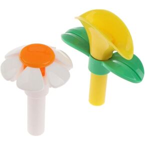 gofidin 2PCS Cat Fountain Replacement Flower Nozzle Head for Round Cubic Top Water Dispen