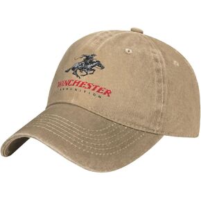 Winchester Hat Adjustable Baseball Cap Cotton Cowboy Hat, Fashionable for Man Woman
