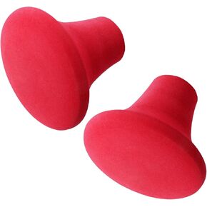SANLIKE 2PCS Fishing Belt Rod Butt Cushion Fishing Fighting Pole Holder Shock Absorption Fishing Rod Butt Cap