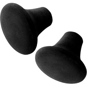 SANLIKE 2PCS Fishing Belt Rod Butt Cushion Fishing Fighting Pole Holder Shock Absorption Fishing Rod Butt Cap