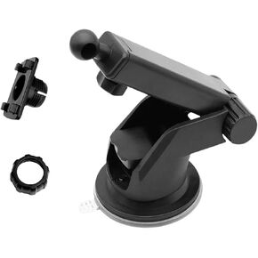 Suction Cup Bracket for GPS Mount Carplay Screen Mount Dashboard Windshield Suction Cup 17mm Boll Universal Replacement Mounting Bracket Adjustable and Stretchable