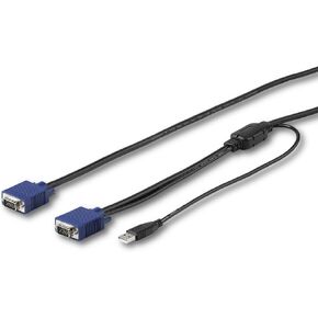 ستارتيك. كابل كيه في ام USB بطول 6 قدم (6 قدم) من كوم لوحدات تحكم StarTech.com Rackmount - كابل وحدة تحكم في جي ايه ويو اس بي كيه في ام (RKCONSUV6) in Kuwait