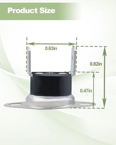 مصهر حراري للترموستات مناسب لميكروويف GE، KSD-40LC 70 درجة in Kuwait