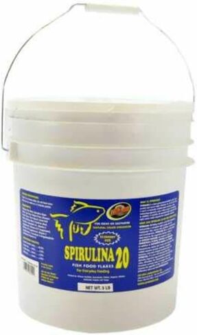 Zoo Med Spirulina، 20 رقائق طعام السمك (5 رطل) in Saudi Arabia