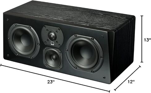 SVS Prime Center Speaker – Premium Black Ash in Kuwait